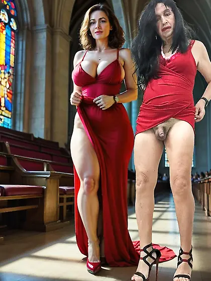 Christian blasphemy porn church.  Tits,  high heels