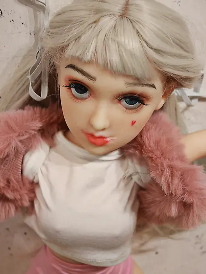 Doll is afraid of the dick,  but she can't say no