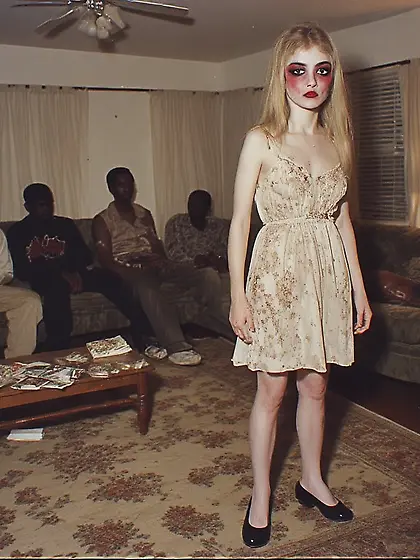 AI Experiment in Depravity ( text to image )