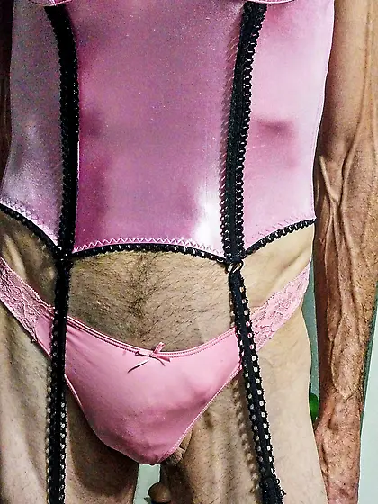 Cdmichelle Wearing Pink Lingerie