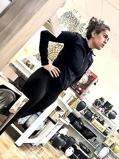 Hot Rich Latino Milf Spandex VTL Ass