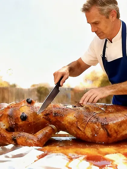 Marinated spit photos