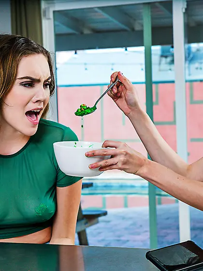 Slutty sisters pounded stepbrother