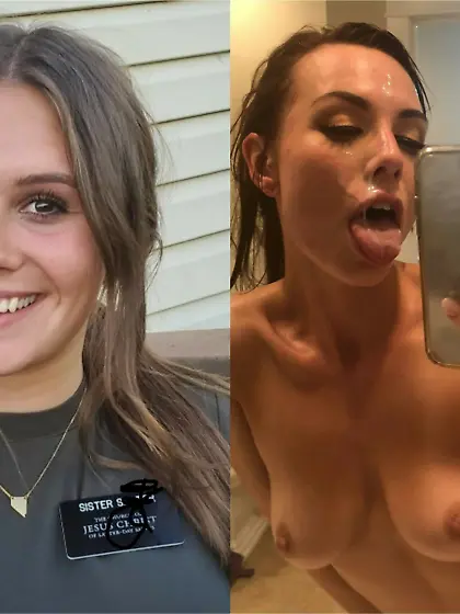 Before and after cum sluts