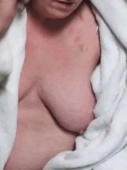 Carol naked and horny