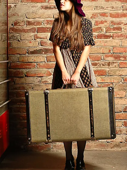 Skinny peels off blown dress showing off butt and tits on her su