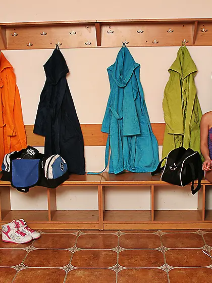 Pair naughty teen dominatrixes