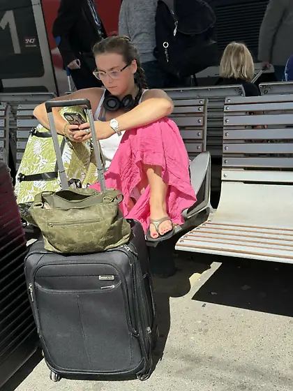 Candid upskirt