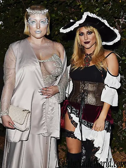 Hayley Hasselhoff See Through To Nipples At Just Jared’