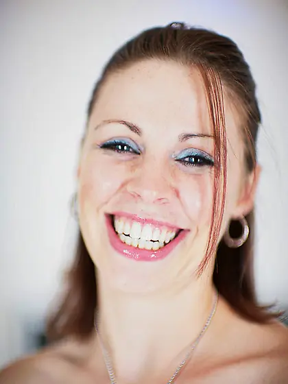 Chick Janet Allure kisses and licks hard stick until it fills he