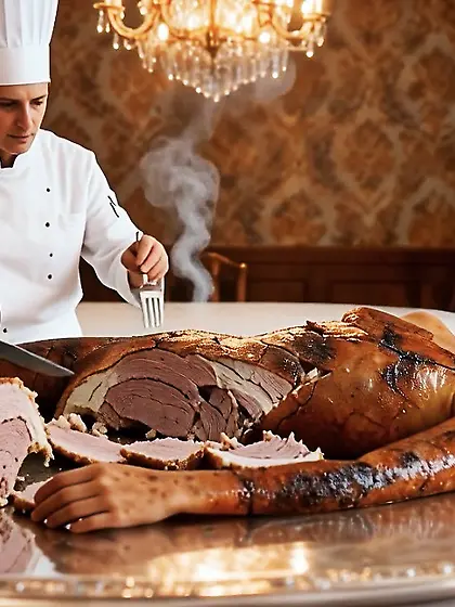 Marinated spit photos