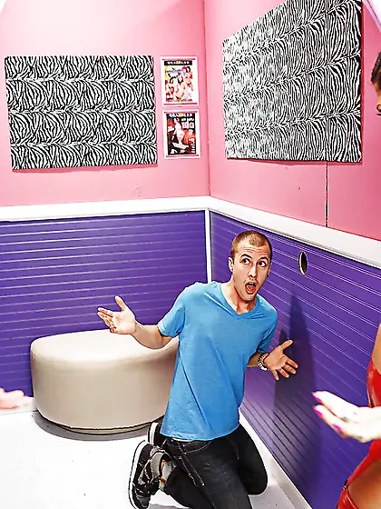 Hot big tits cfnm babe