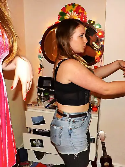 Tessa Wearing Amy's Top