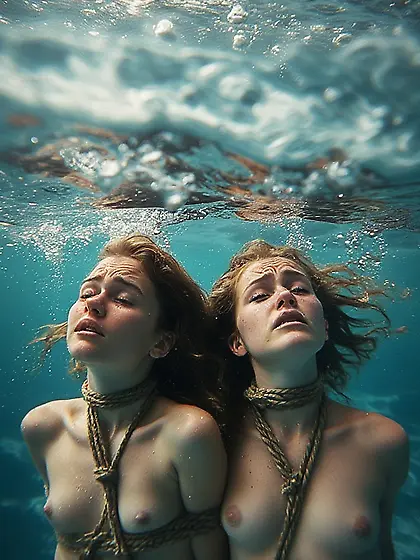 Hollie and Amy Trapped by Leah 92