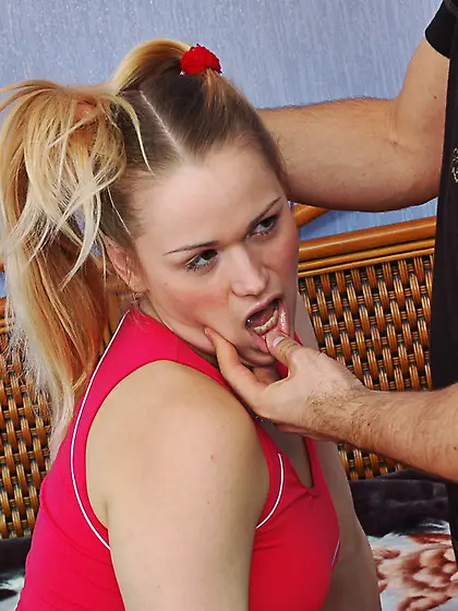 Usually gently caressed and