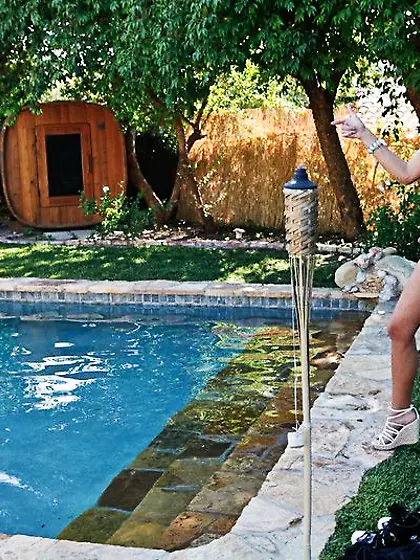 Banging outdoor is what blonde busty Darcy Tyler loves more than