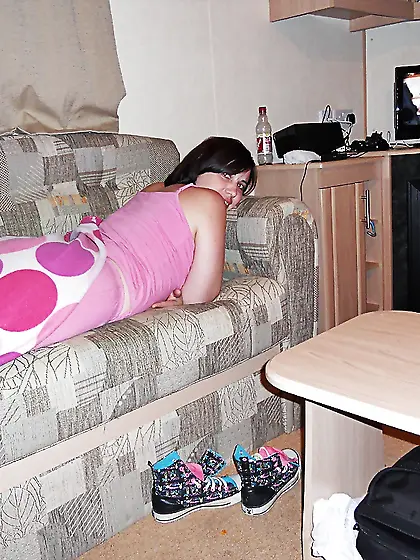 uk SILF from birmingham holly harris in pyjamas