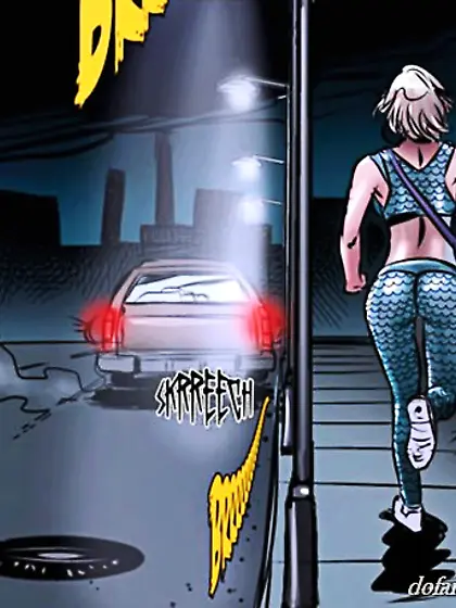 Man ties gags skanky