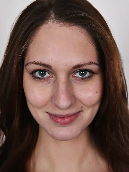 Girl withstands the embarrassment and gets completely naked on c