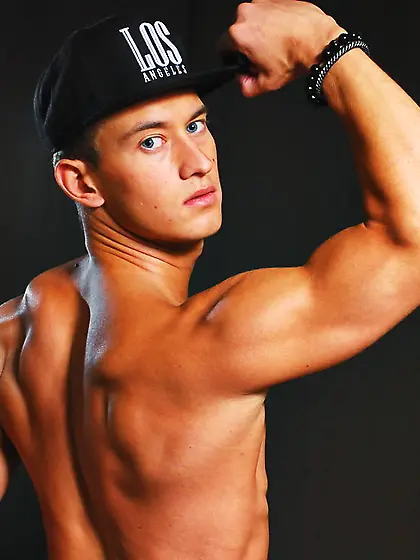 White gay DominicOcean like to snapshot