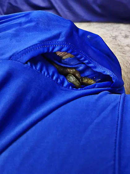 Slug pleasures my cock inside and out