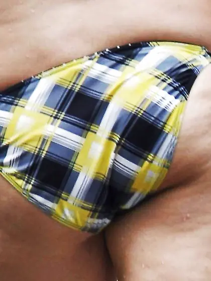 Chubby Bum in Bathing Suit