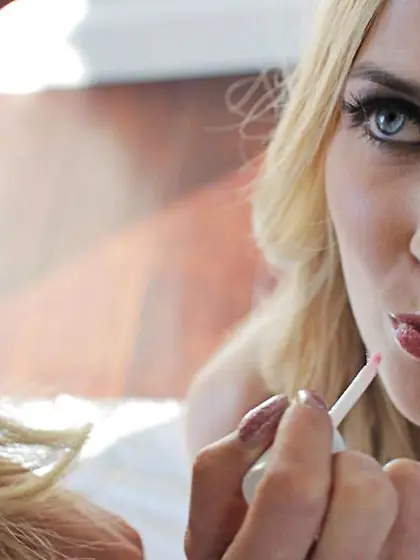 Abigaile Johnson and her slutty blonde friend share a throbbing