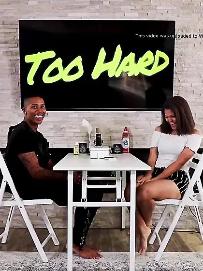 Small young ebony gagged