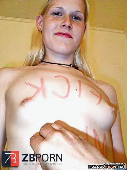 German platinum-blonde GIRLFRIEND is bare