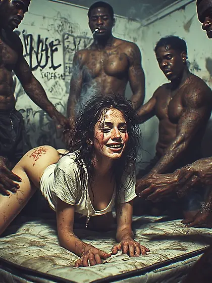 AI Experiment in Depravity ( text to image )