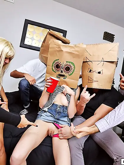 Paper bag weared dorm