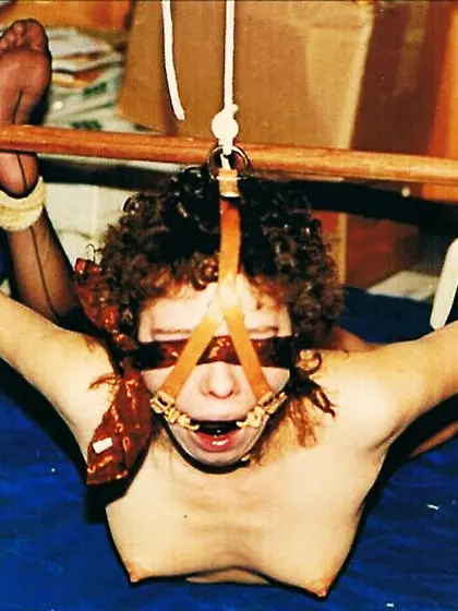 Open mouth ring gagged