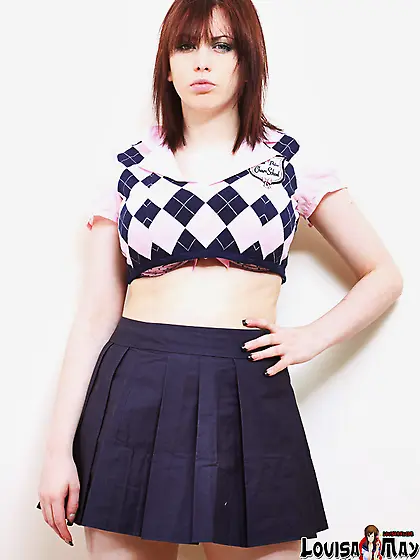 Girl pink lingerie close