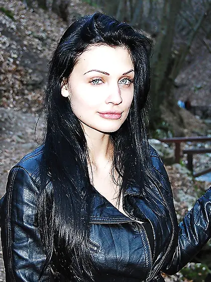 Big tits blue eyes blowjob