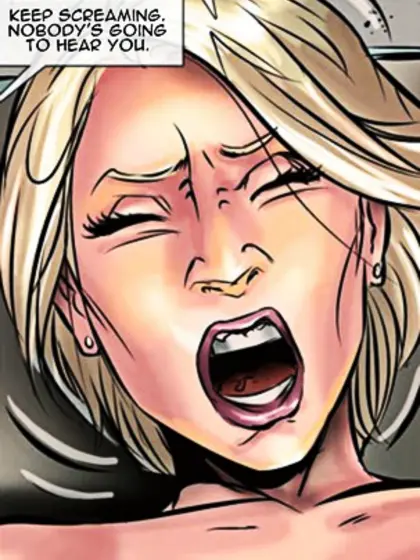 Scared blondes panties cut