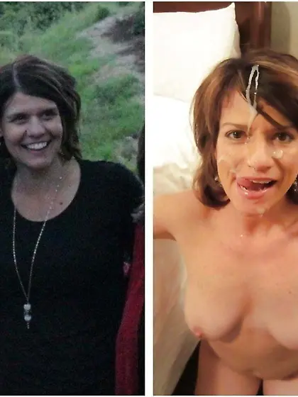 Before and after cum sluts