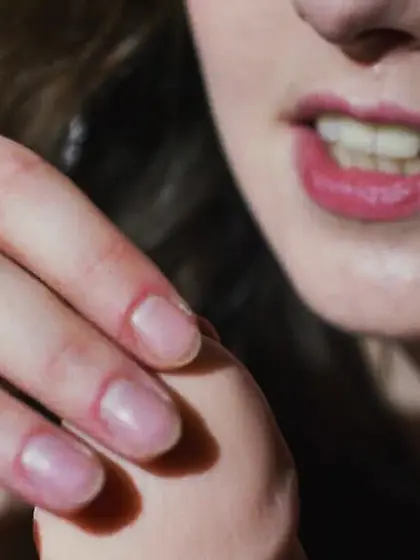 Young brunette ukrainian teen showing big...