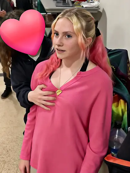 Gabi let strangers grope her