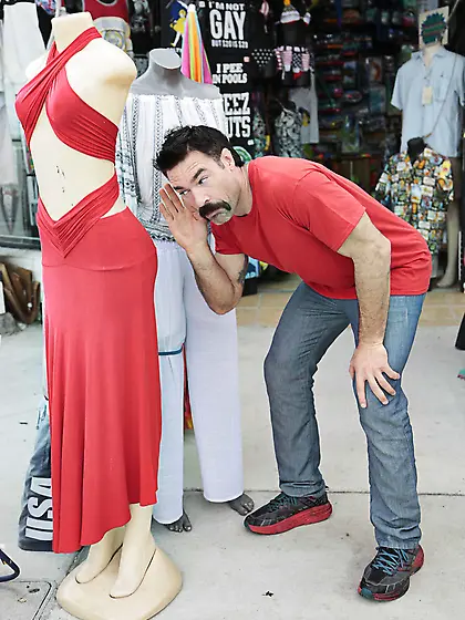 That tiny bikini is promising a night of passion no doubt