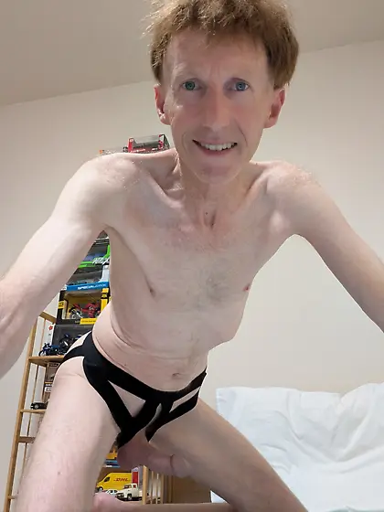 Me wearing various new jockstraps and thongs