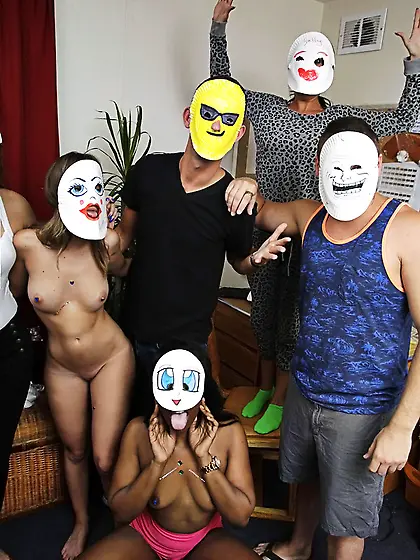 Paper plate masked dorm