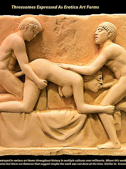 Threesome Sex Expressed As A Erotica Art Form
