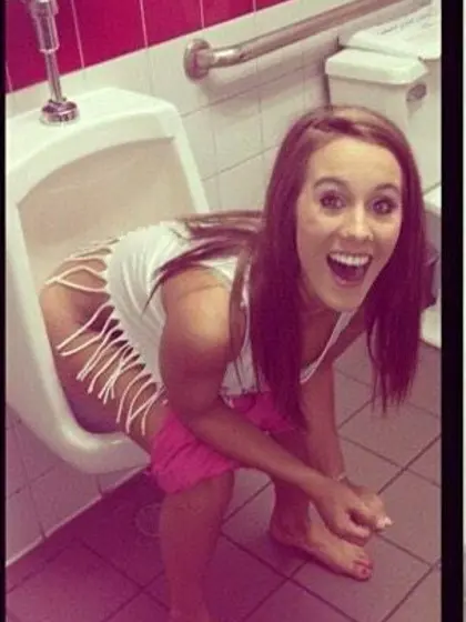 Toilet and pee girls