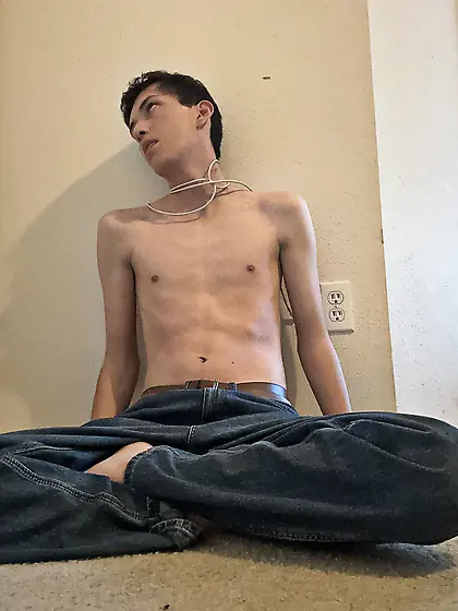 HOT 19 year old boy playing dead