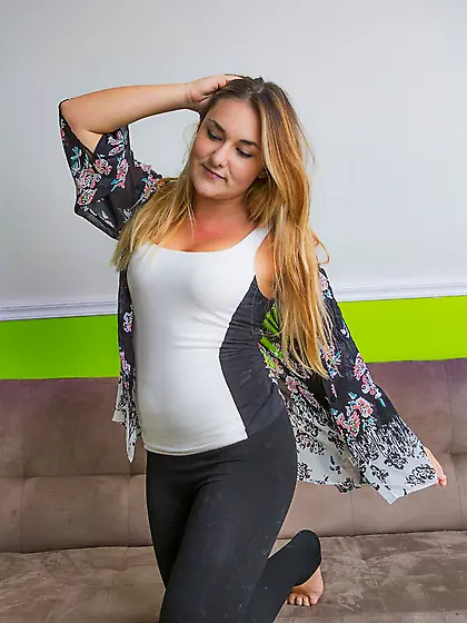 Nude chubby blonde big tits