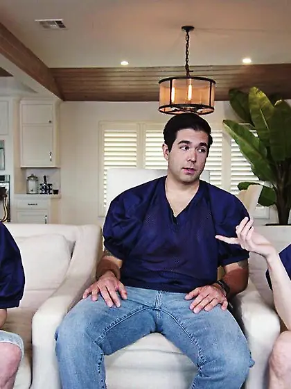 Stepmom entertains young horny boys