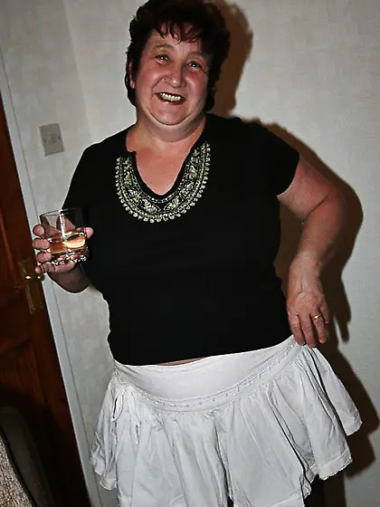 Bbw granny takes black