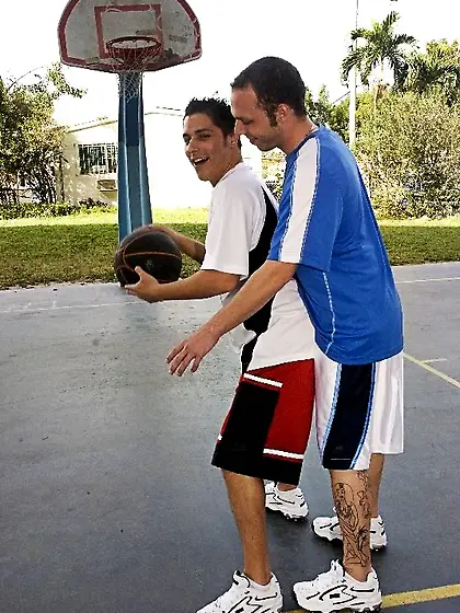 Naughty bored guy whips