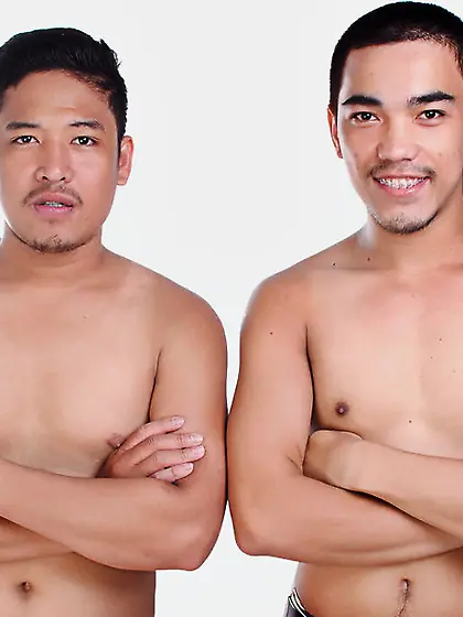 Asian gay xasianhotcouple smoking