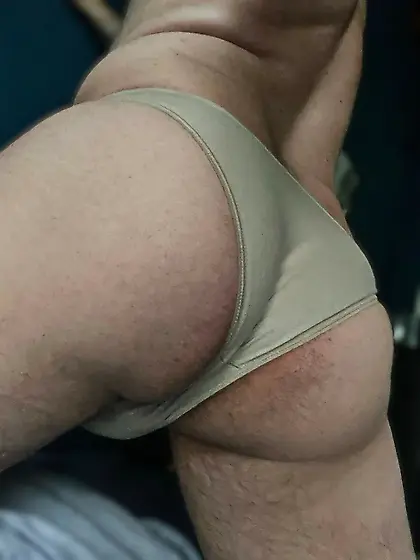 Sissy slutly ass in panties